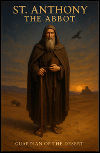 St. Anthony Desert Reverence Cultural or Heritage Poster PosterGoat