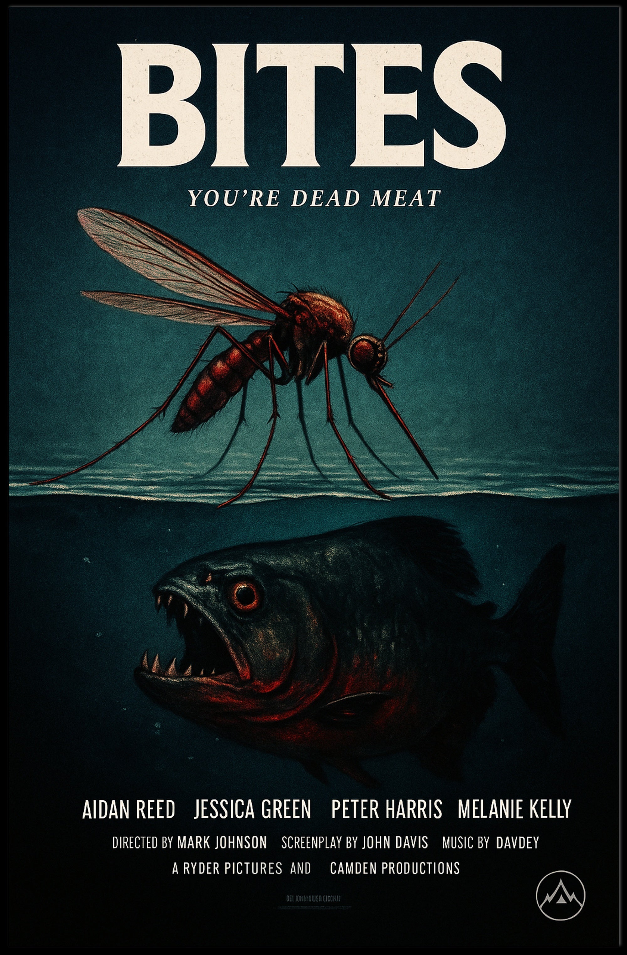 Bites You’re Dead Meat Poster PosterGoat