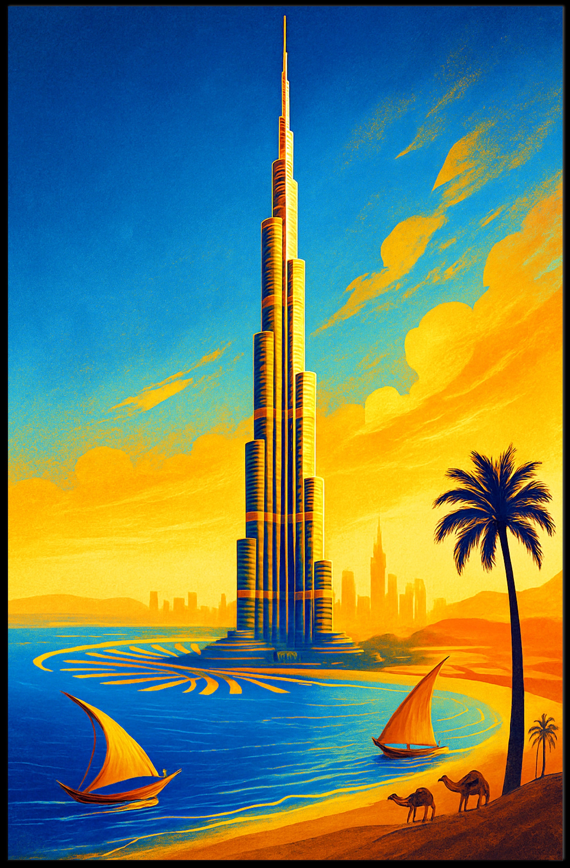 Towering Splendor Poster PosterGoat