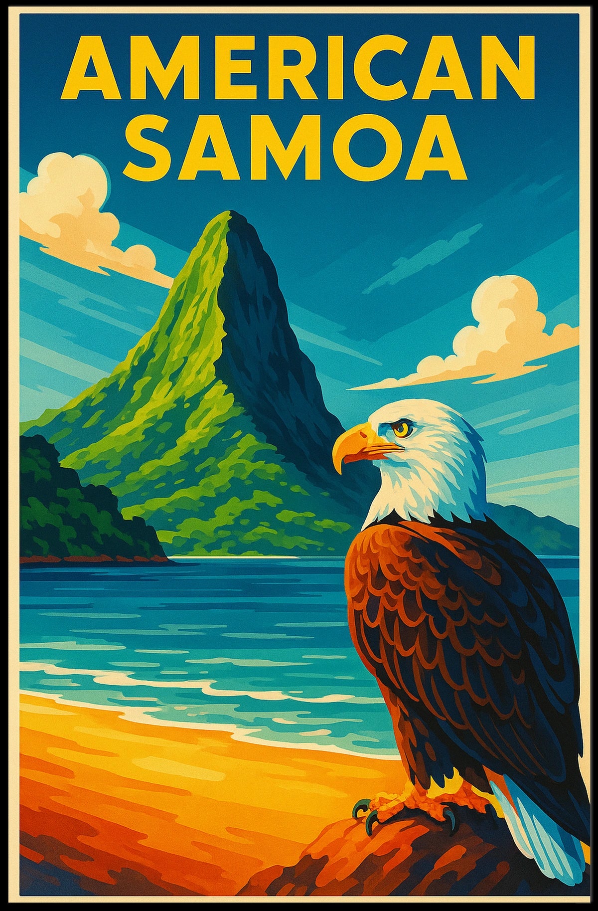 American Samoa Scenic Beauty Poster