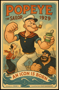 Popeye 1929 Art Poster POP-243