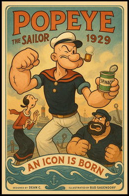 Popeye 1929 Art Poster POP-243