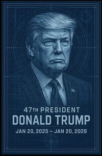 Donald Trump The Architectural Leader Poster