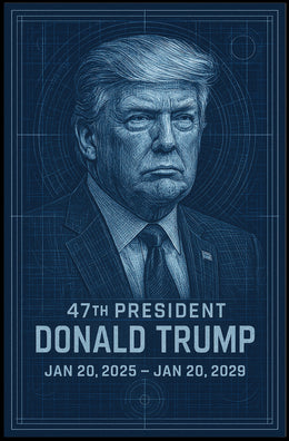Donald Trump The Architectural Leader Poster