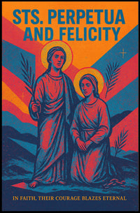Saints Perpetua and Felicity Poster