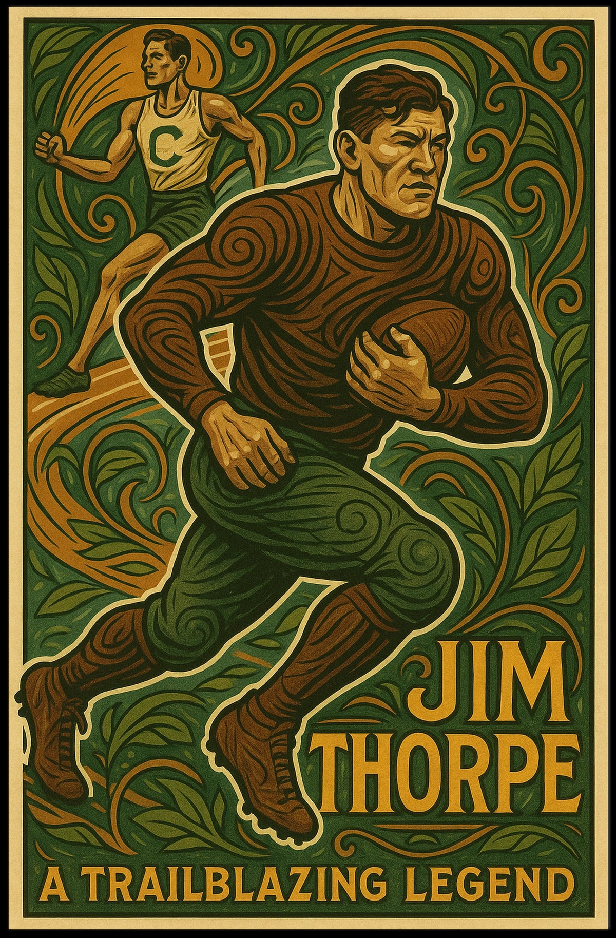 A Trailblazing Legend Poster