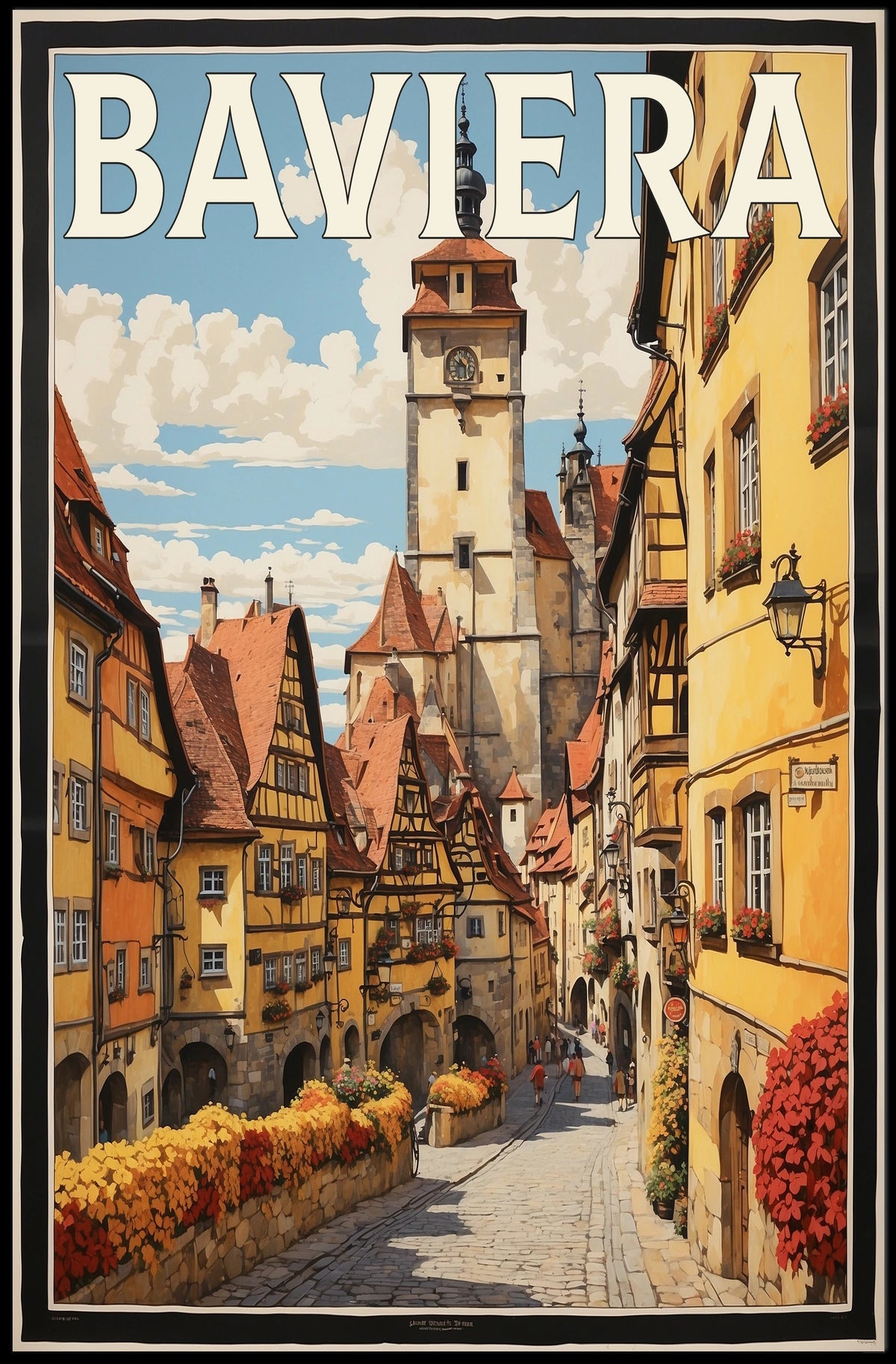 Baviera Charm Poster