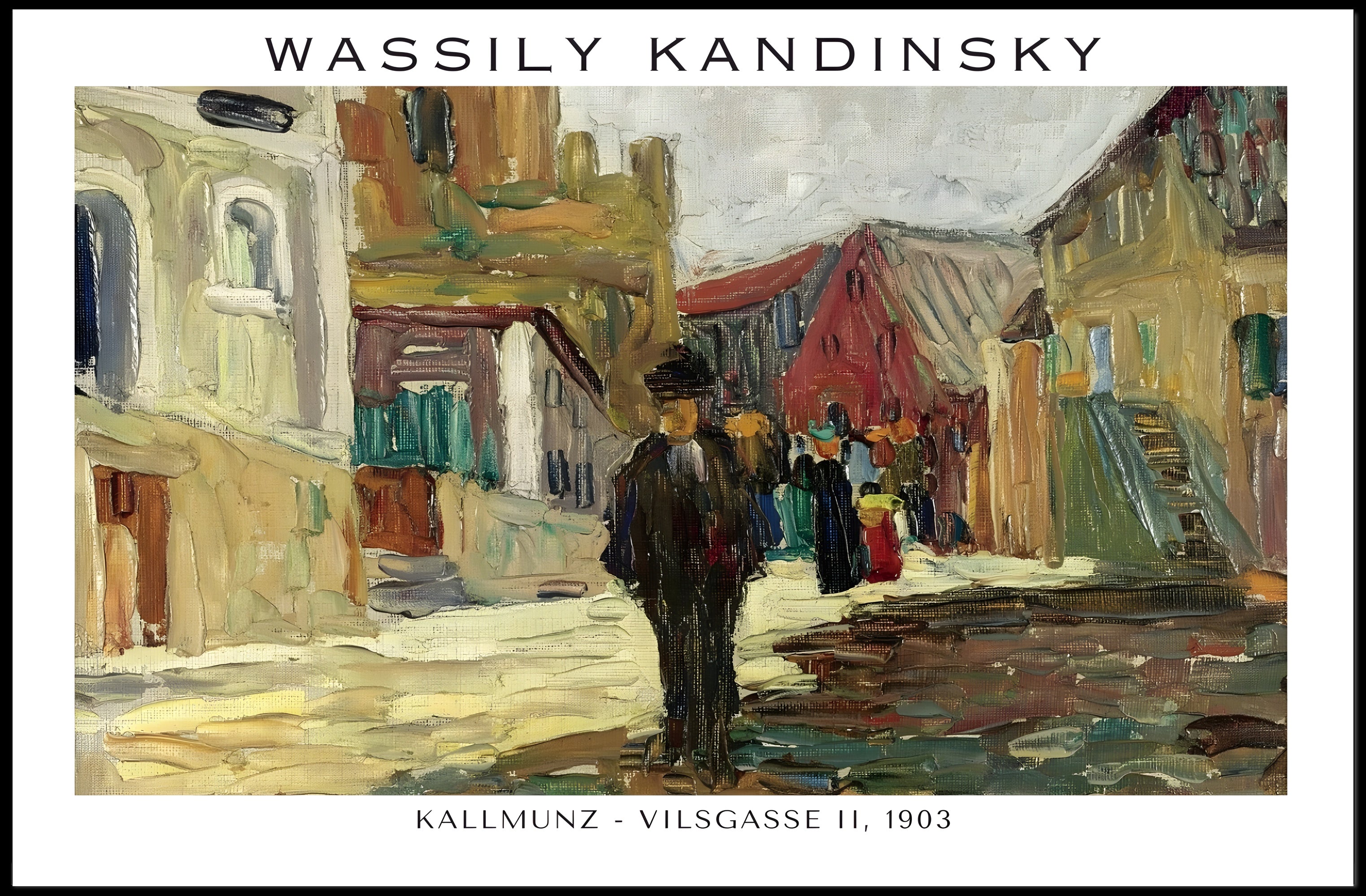 Wassily Kandinsky Kallmunz 1903 Poster