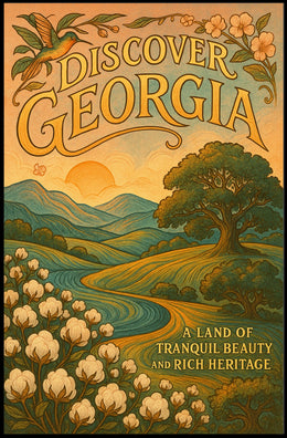 Discover Georgia Poster