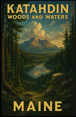 Katahdin Woods And Waters Poster