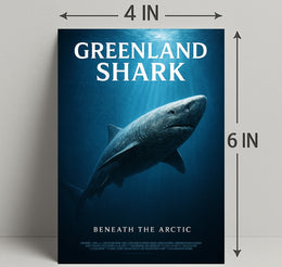 Greenland Shark Beneath the Arctic Poster PosterGoat