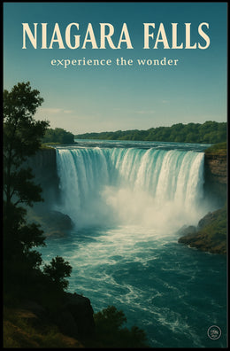 Niagara Falls Experience the Wonder Poster
