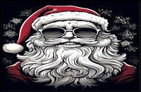Cool Santa Vibes Poster