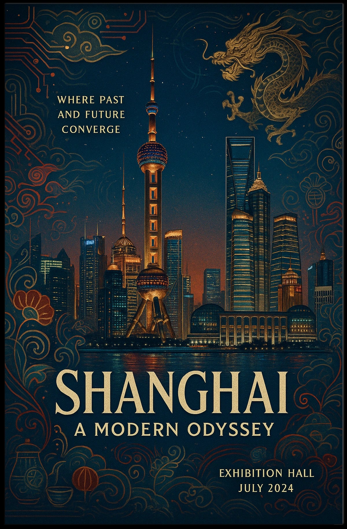Shanghai A Modern Odyssey Poster