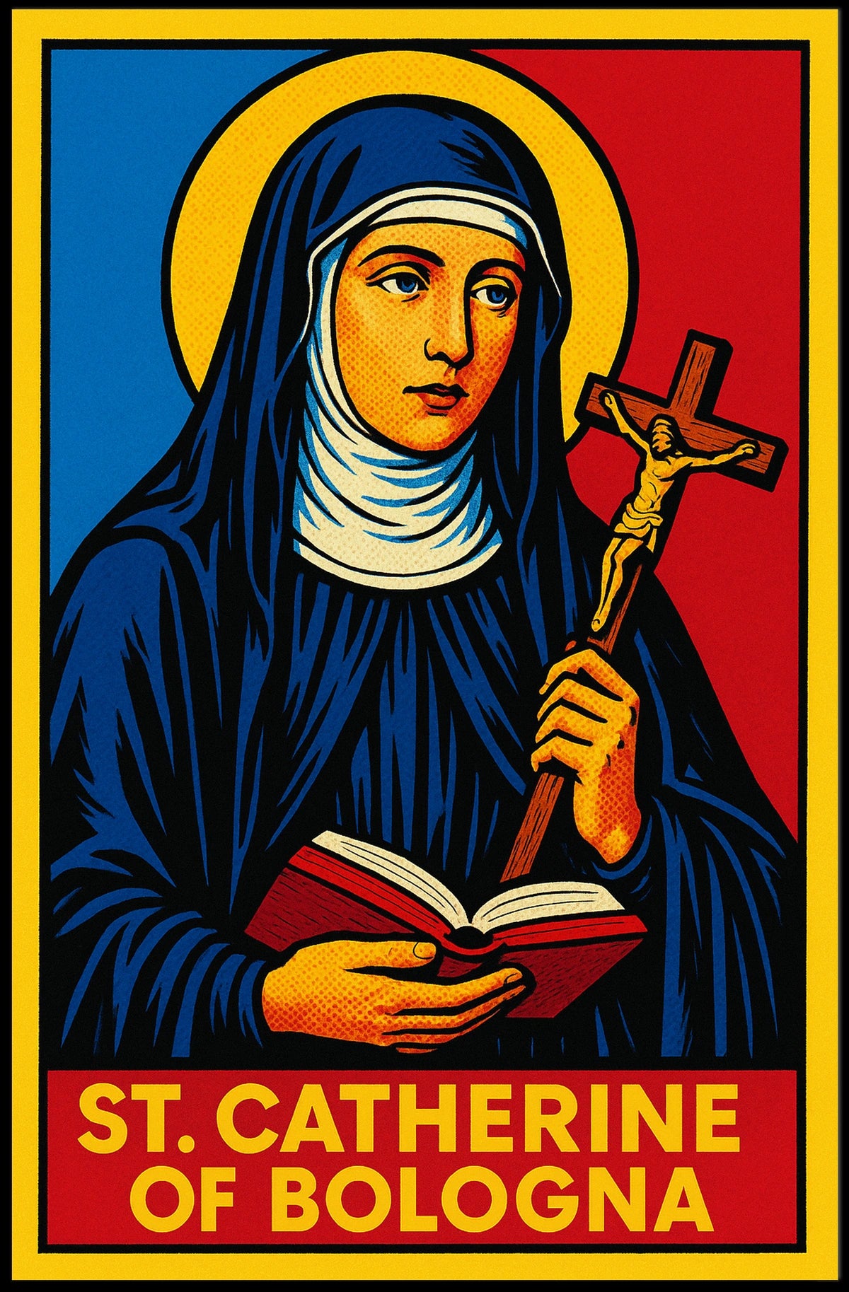St. Catherine of Bologna Poster