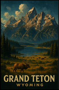Grand Teton, Wyoming Poster
