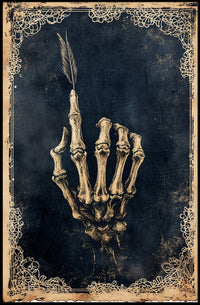 SkeletonS Quill Poster