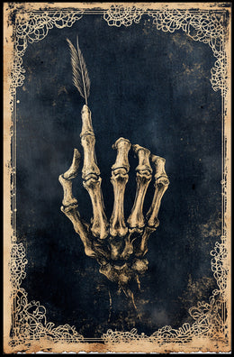 SkeletonS Quill Poster