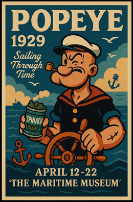 Popeye 1929 Art Poster POP-141