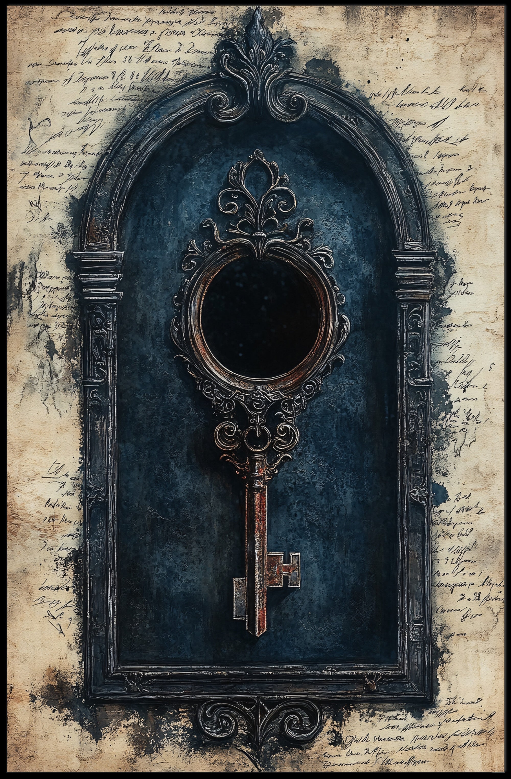 The Ornate Key Poster
