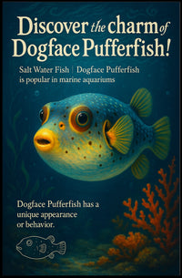 Discover The Charm Of Dogface Pufferfish Poster