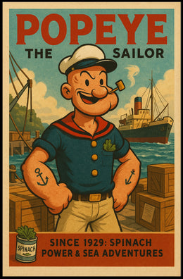 Popeye 1929 Art Poster POP-204