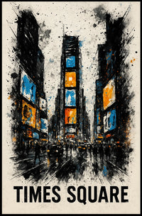Times Square Vibes Poster