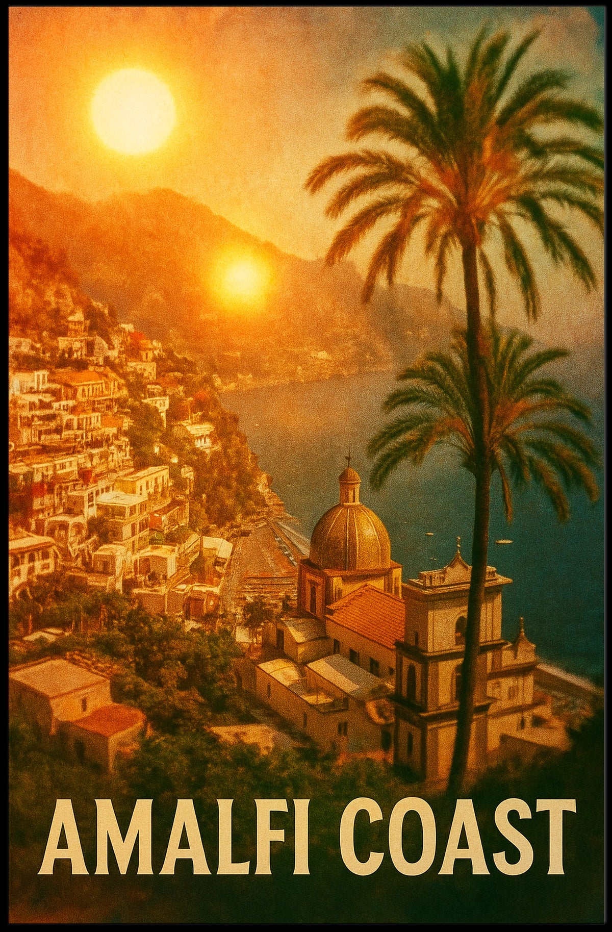 Amalfi Coast Poster