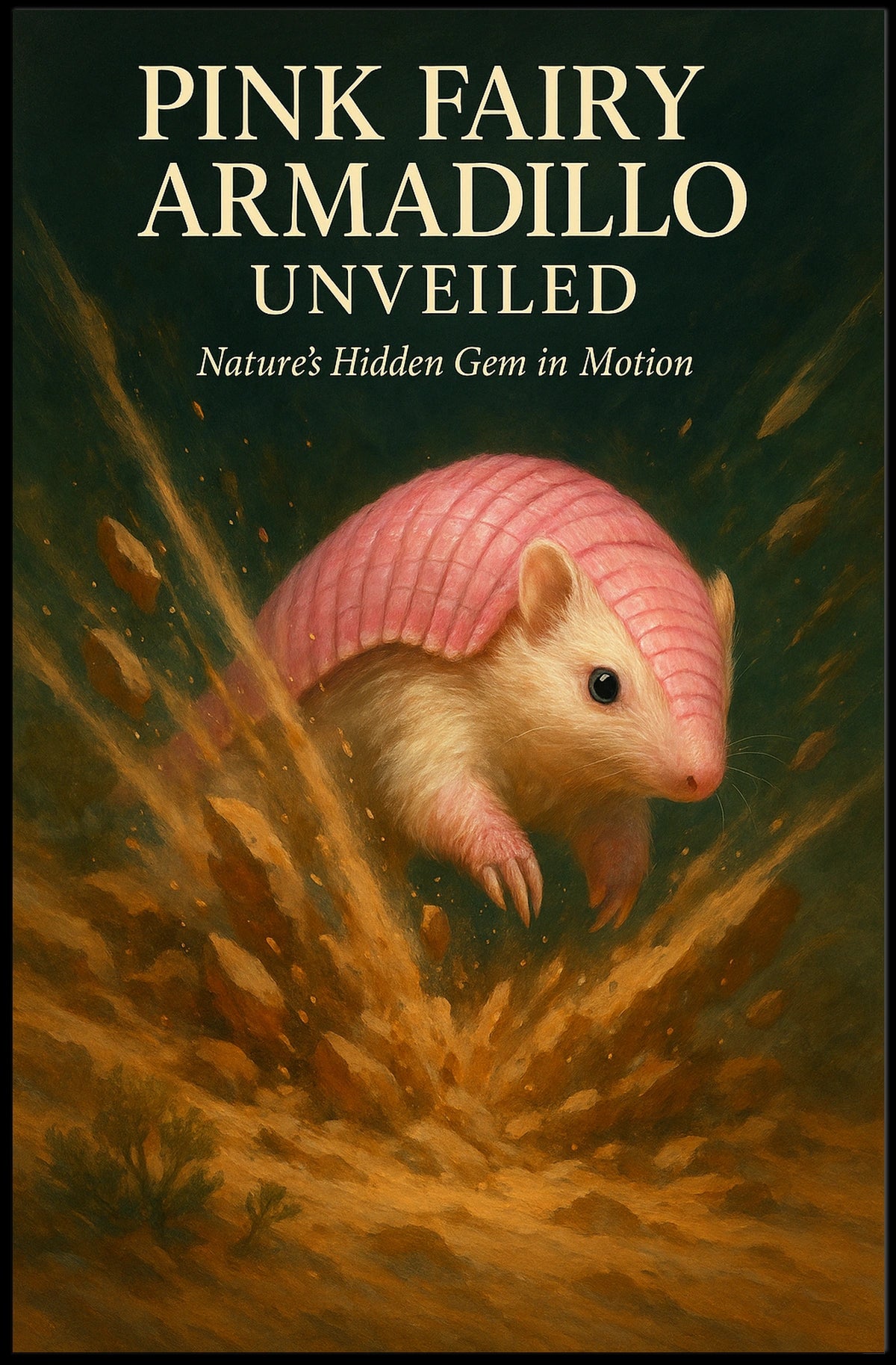 Pink Fairy Armadillo Unveiled Poster
