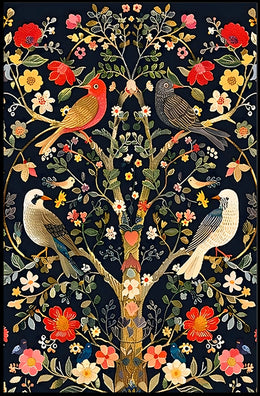 Enchanted Garden Tapestry William Morris Art Poster