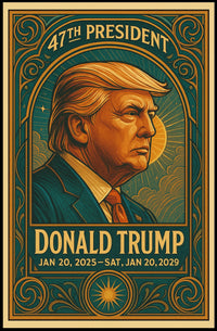 Donald Trump 47Th President Poster