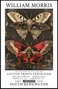 William Morris Exhibition: Detailed Artistic Poster