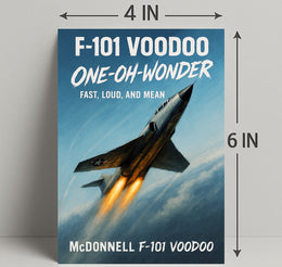 F-101 Voodoo One-Oh-Wonder Poster PosterGoat