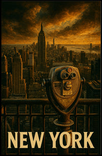 New York Skyline Poster