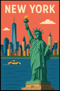 New York City Skyline Poster