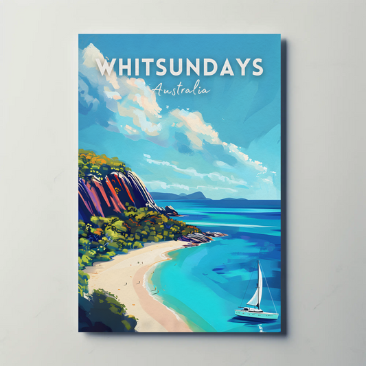 Whitsundays, Australia Vintage Poster