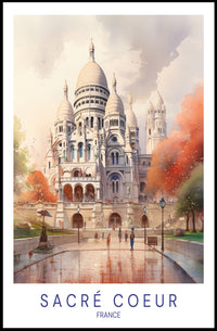 Sacré Coeur Poster PosterGoat