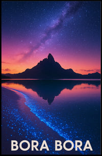 Bora Bora A Tropical Paradise Poster