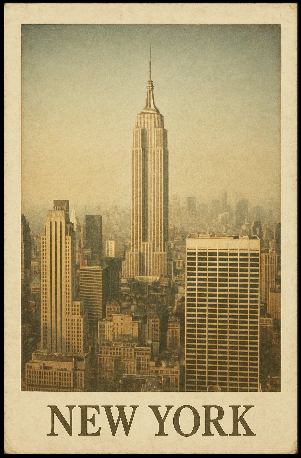 New York Skyline Poster
