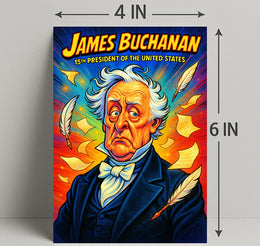 James Buchanan 15th President Poster PosterGoat