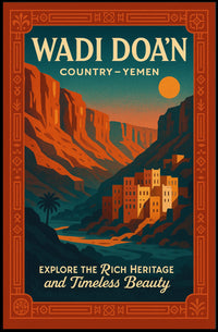 Wadi DoAn YemenS Timeless Beauty Poster
