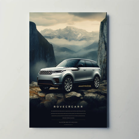 Luxury SUV Adventure in Nature Exploration Poster