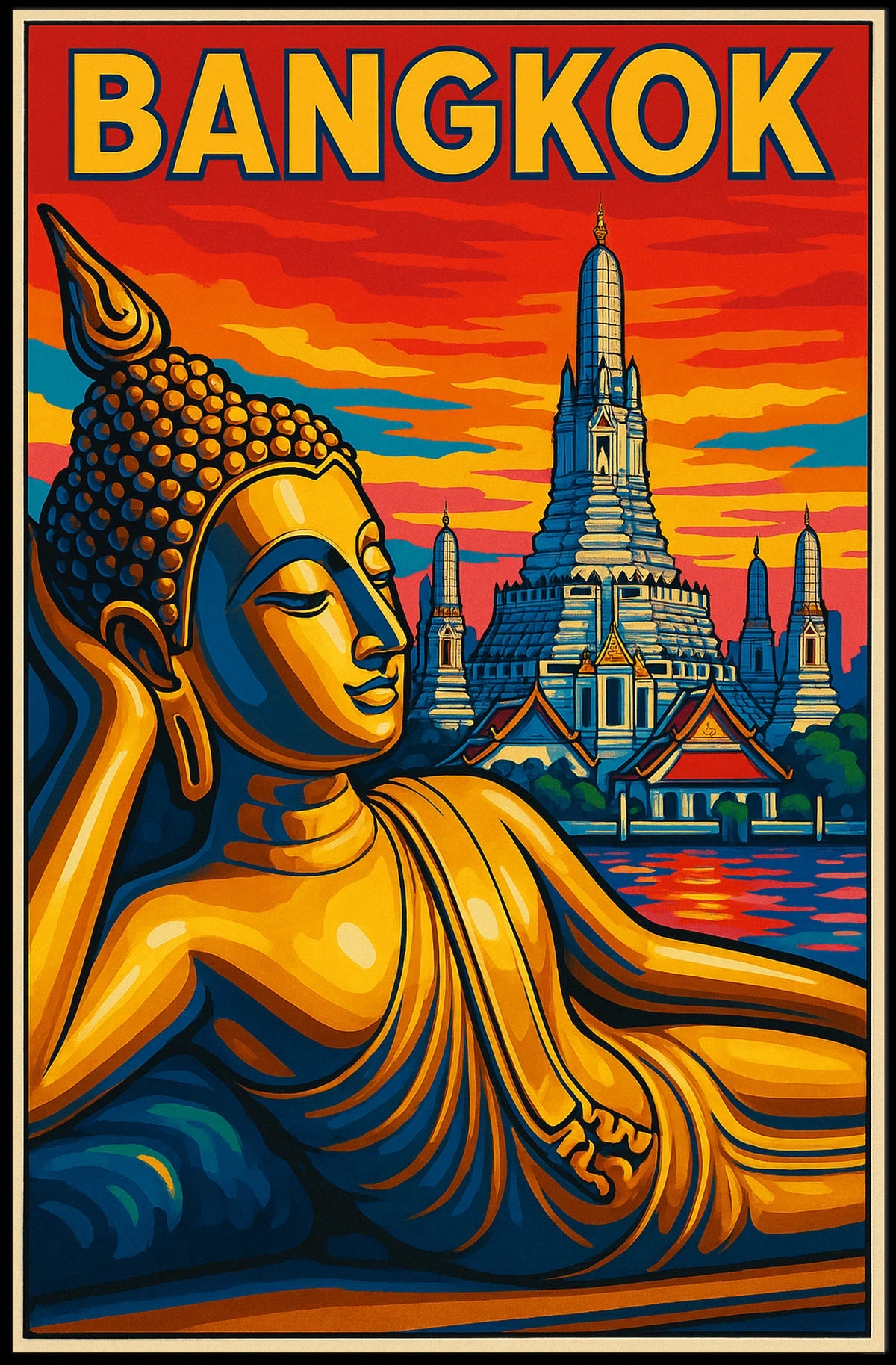 Bangkok Serenity Poster