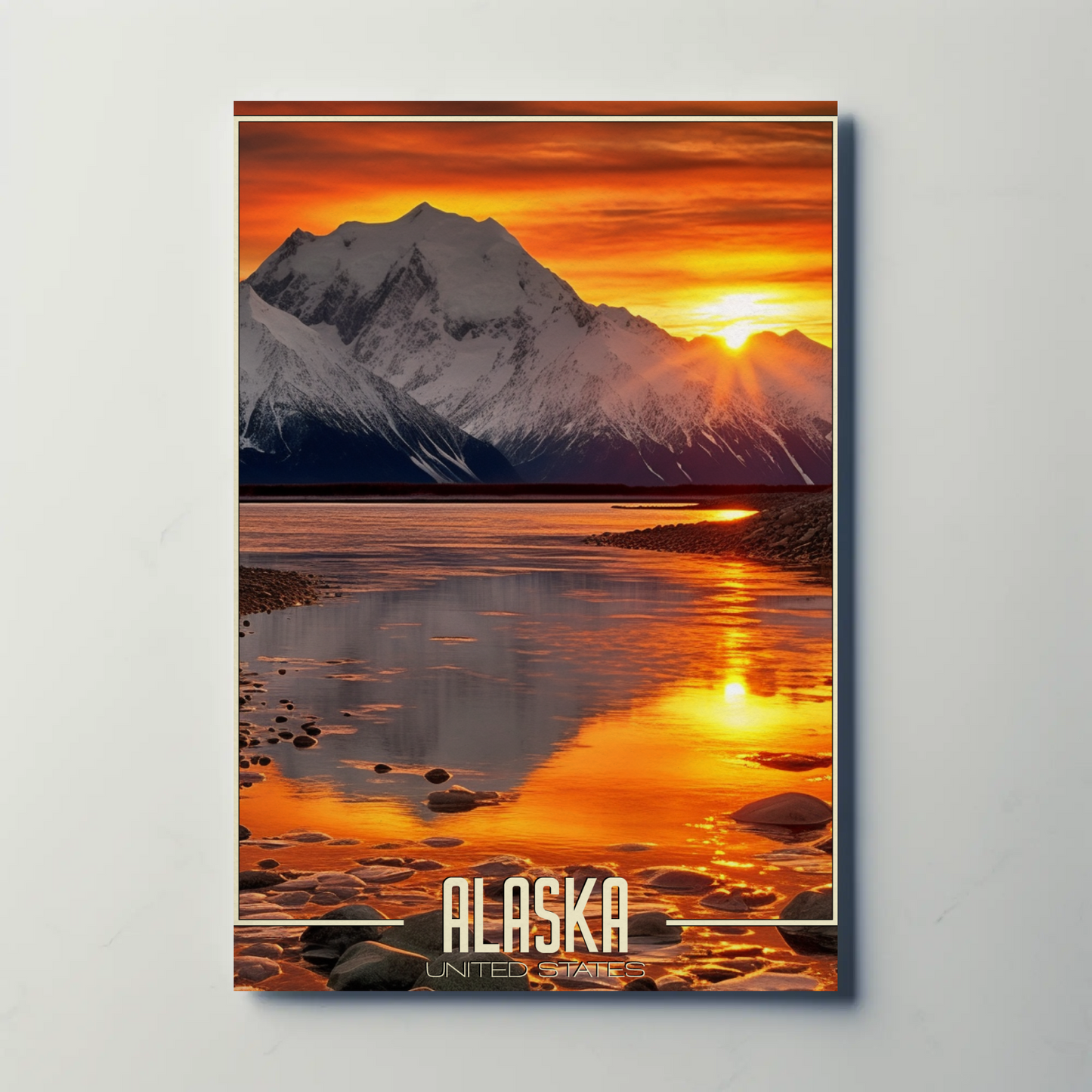 Alaska Vintage Poster