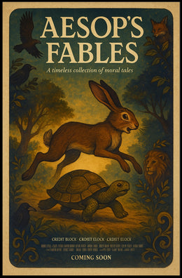 AesopS Fables Timeless Tales Poster