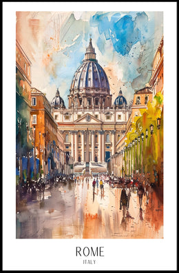 Rome Italy Poster