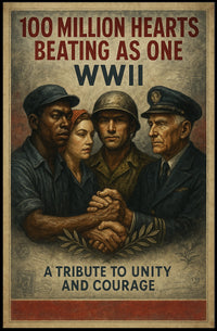 Beating as One WWII Tribute Poster