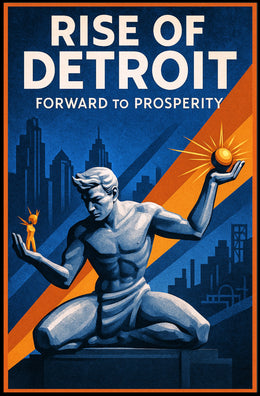 Rise of Detroit Poster PosterGoat