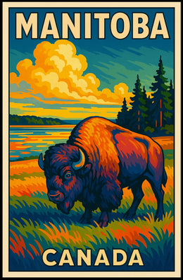 Manitoba Wilderness Poster