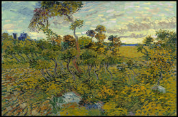 Vibrant Landscape Art Poster: An Artistic Expression